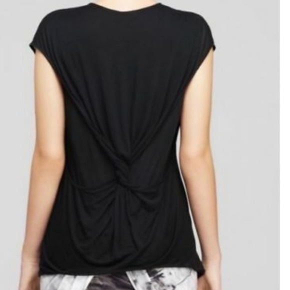 Helmut Lang Black Cap Sleeve Tunic Relaxed Fit - Picture 1 of 8